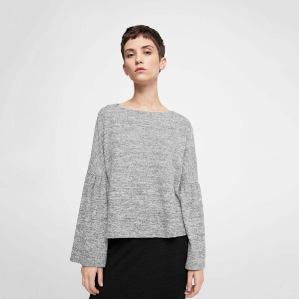 Oversize Flecked Sweater - Image 2