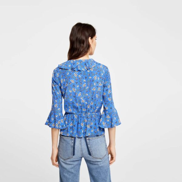 Ruffles Floral Blouse - Image 2