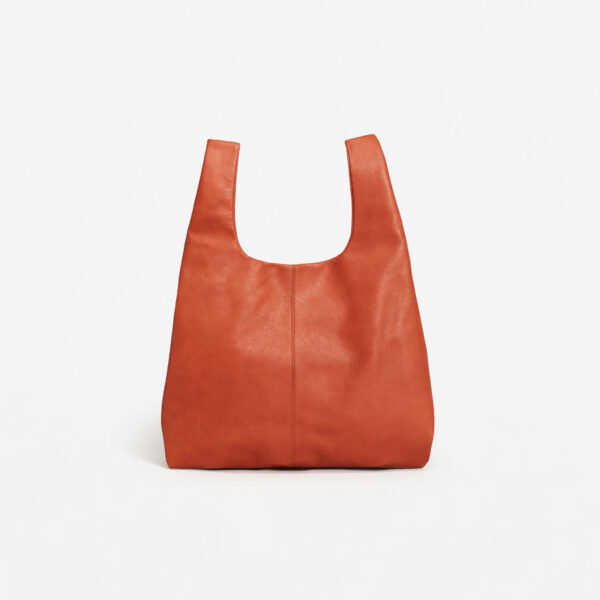 Leather Shop Bag - Image 2